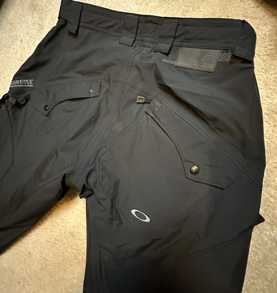 Oakley Gore-TexSkiing Snowboarding Shell Pants Black Men's Oakley Gore-TexSkiing Snowboarding Shell Pants Black Men's