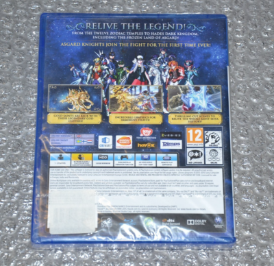 Saint Seiya SOLDIERS' SOUL -PAL PS4 - Region Free - BRAND NEW AND