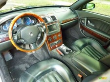 2005 Maserati Quattroporte Black Leather Seats Front And Rear M139