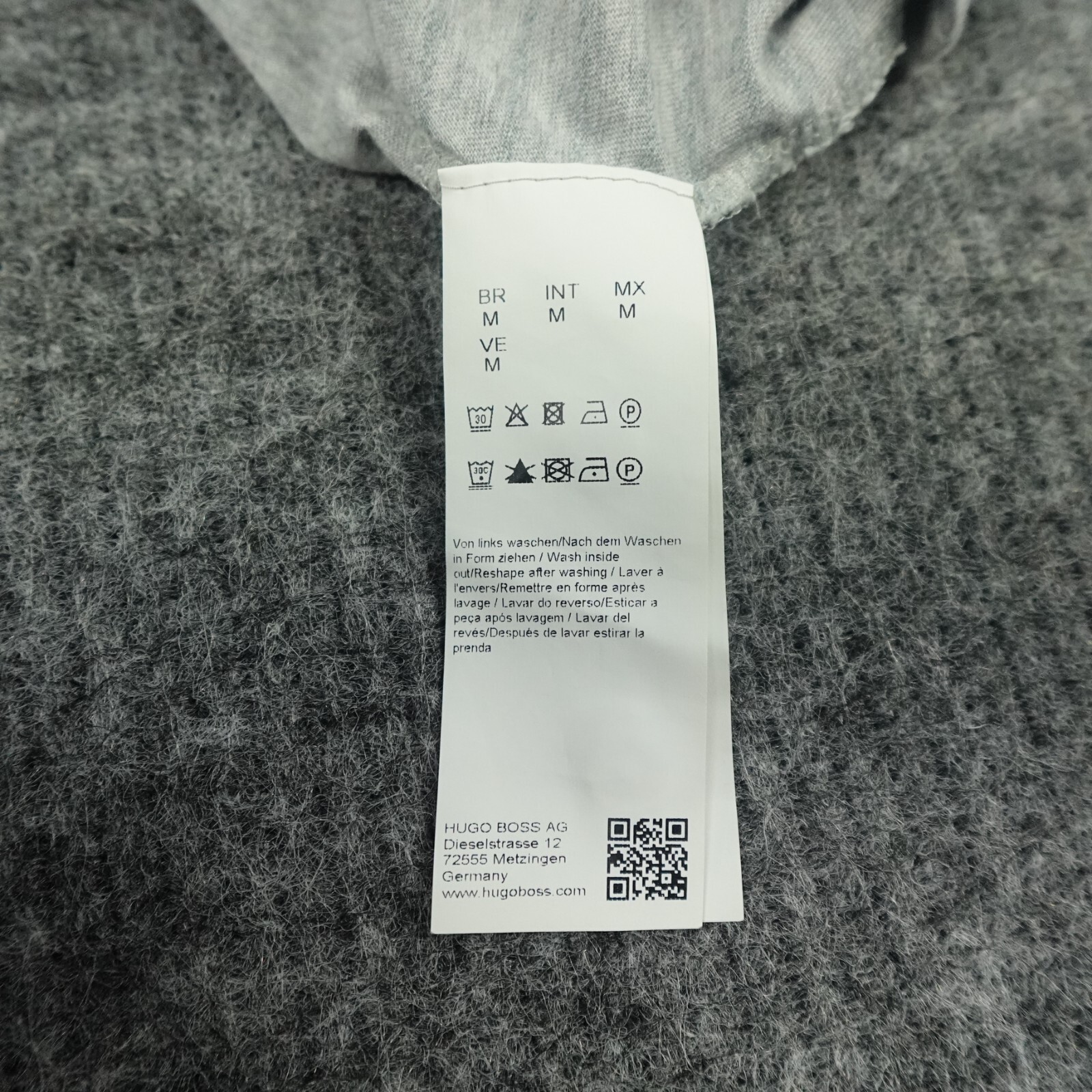 Hugo Boss Shirt Mens Medium Gray Polo Golf Preppy Regular Fit Casual Adult thumbnail 4