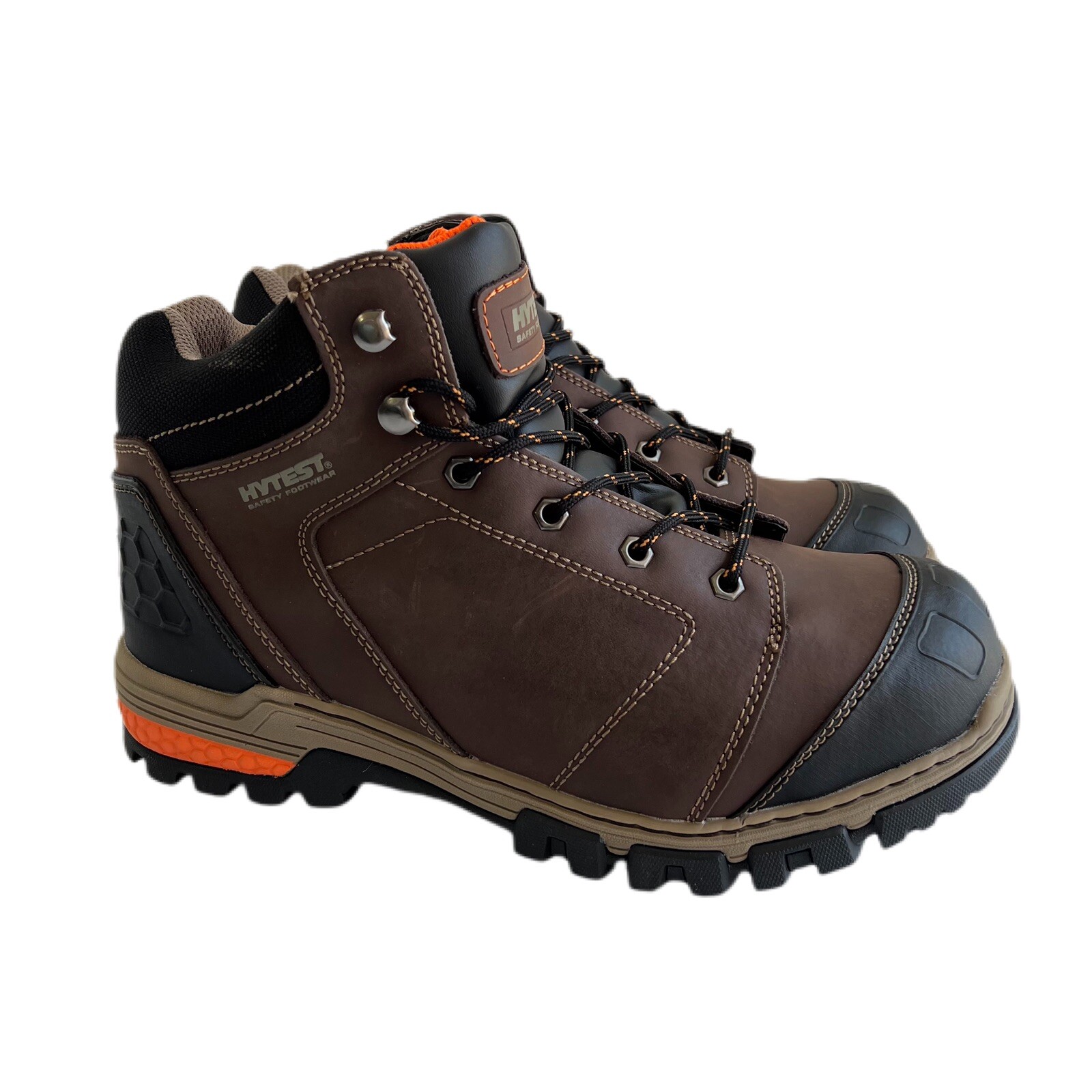 Steel Toe work boots Hiker Brown K12541 