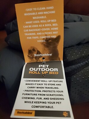 PET OUTDOOR ROLL UP BED BY BERKSHIRE 35x24 MEASUREMENT - Main Image