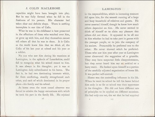 Memorial Volume JAMES COLIN MACLEHOSE 2nd Lieut. 16th Bn RIFLE BRIGADE 1897-1917 - Picture 6 of 12