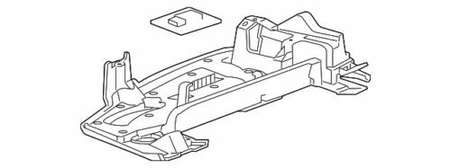 Aislante inferior del panel de instrumentos derecho para Cadillac 2014-2016 (N/P 22813384)