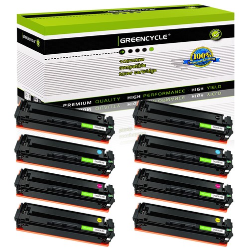 8 Pack Toner Cartridge CF410A Fits for HP Color LaserJet Pro MFP M377dw M452dn