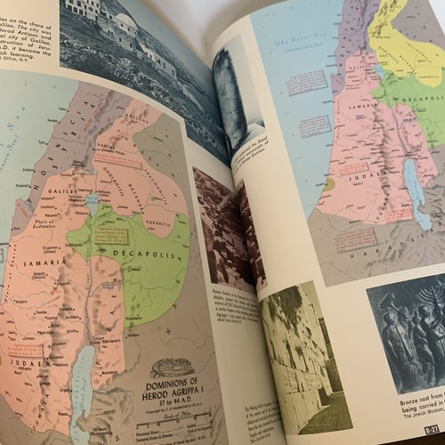 1963 Hammond Family World Atlas Volume 1 and 2 Green Hardback Vintage Collection - Picture 19 of 19