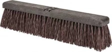PRO SOURCE 18" Heavy Duty Palmyra Push Broom Head: Bolt-On Handle Connection