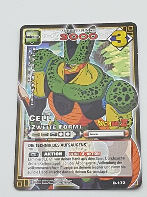 Dragon Ball TCG Cell zweite Form D-172 NM