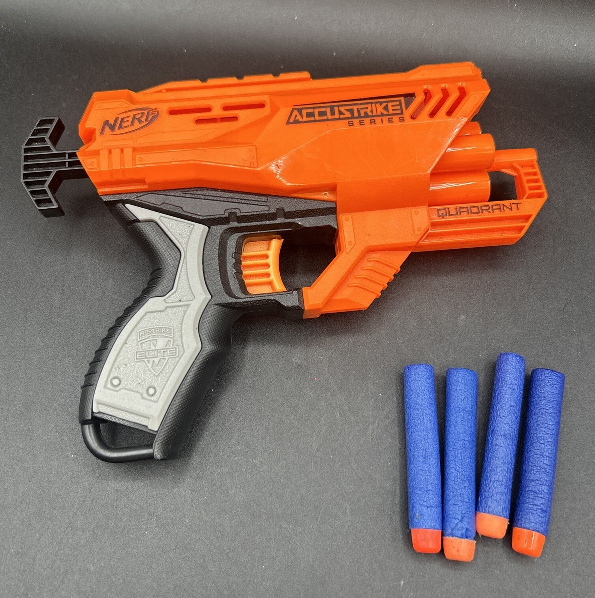 Nerf N-Strike Elite Quadrant Accustrike Series 4 Dart Blaster w/ 4