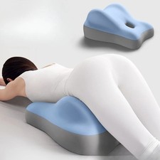 Bed Wedge Pillow for Adults  Couples - Memory Foam Support Pillow for Intimacy