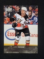 Shea Theodore 2015-16 Upper Deck Young Guns #495 Rookie Card. rookie card picture