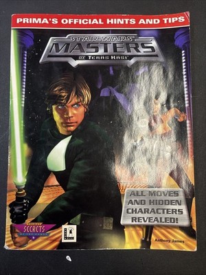 STAR WARS MASTERS OF TERAS KASI PS1 - PRIMA OFFICIAL STRATEGY GUIDE