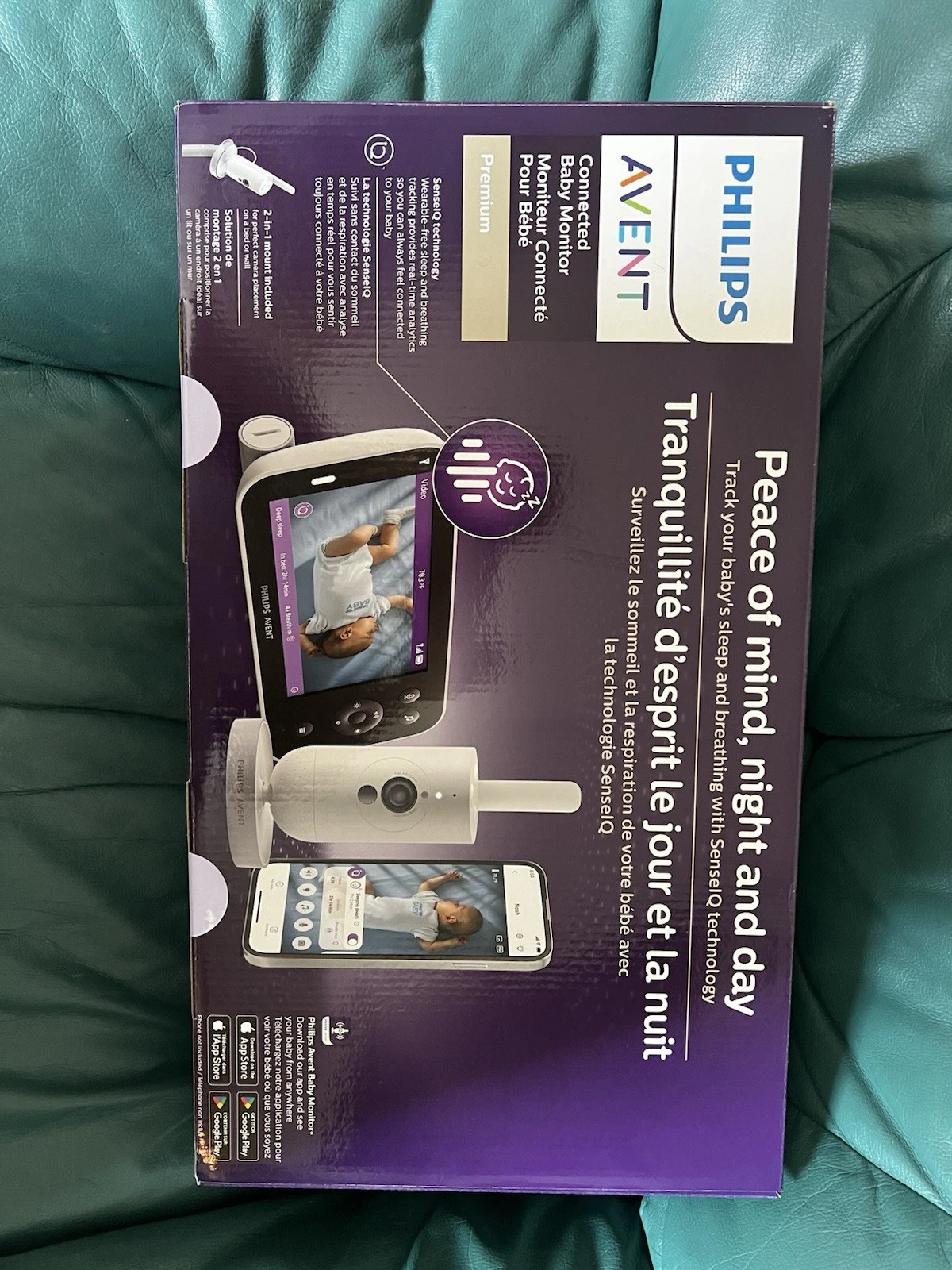 Philips Avent Premium Connected Baby Monitor with 1080p Camera and SenseIQ App
Opens in a new window