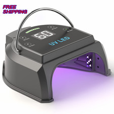80W Professional Cordless UV LED Nail Lamp UV Lights for Nails with 45 Beads NEW