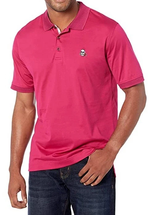 Robert Graham Men's ARCHIE Classic Fit Short Sleeves Berry Polo Shirt
Opens in a new window or tab