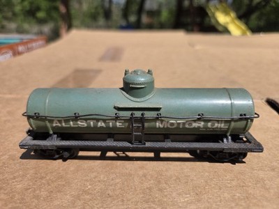 HO Scale, ALLSTATE MOTOR OIL, Single Dome TANK CAR