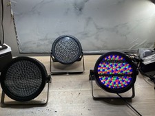 3 Chauvet EZpar 64 LED PAR Stage Lights DMX Wash Fixture/ For Parts / JUA3704