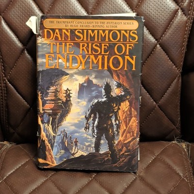 Dan Simmons The Rise of Endymion Hardcover Hyperion Series Sci-Fi w/ Dust Jacket