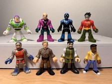 Lote mixto de figuras Fisher Price Imaginext (8) - Castle Toy Story DC Super Friends