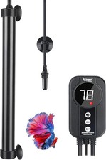 Marine Aquarium Heater 500W,Titanium Heater W/ Digital LED Controller 