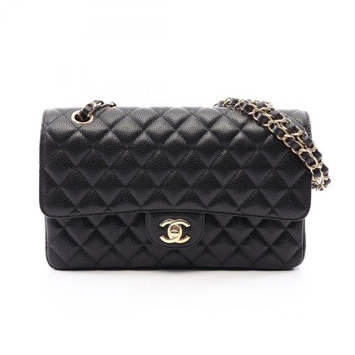 Chanel Matelasse W flap shoulder Bag calf Cowhide r0_0608