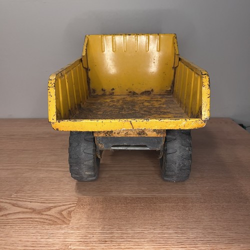 Vintage Tonka HYDRAULIC Action Bucket Metal Dump Truck Toy - Bild 5 von 16