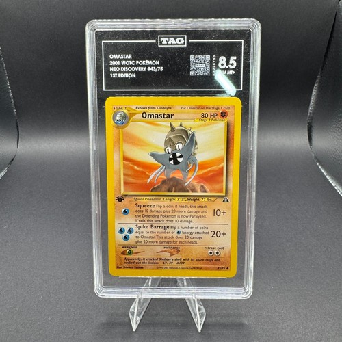 Omastar (1st Edition) graded TAG 8.5 for sale on eBay