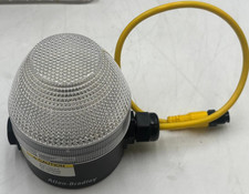 Allen Bradley 855BS-S35SL5 Round Beacon White Alarm Light