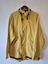 Baracuta Sport Jacket Mens Medium Yellow Harrington Style Cotton Casual Coat