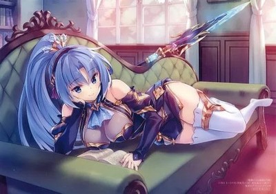 Ruriei Lord Marksman A4 Clear Poster Anime Kampagne Sammlerstück