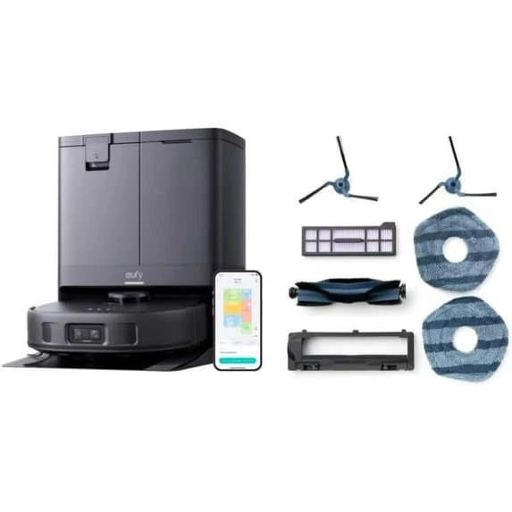 eufy All-in-One Robot Vacuum and Mop  X10 Pro Omni  and Official Replacement Kit
Opens in a new wind