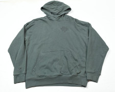 Gymshark Stacked Hoodie Mens Medium Slate Teal Long Sleeve Pullover Gym