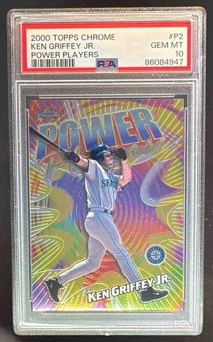 86084947 Ken Griffey Jr 2000 Topps Chrome #P2 Power Players PSA 10