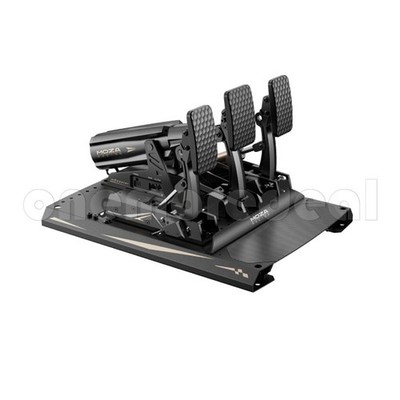 MOZA mBooster Active Pedal Sim Racing Pedals Set+Dual 200KG Load Cell Sensors