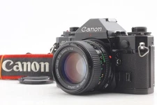 [ MINT ] Canon A-1 A1 SLR Film Camera body FD NFD 50mm f/1.4 Lens From JAPAN