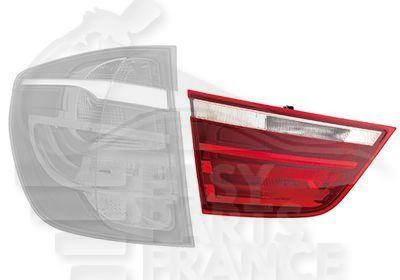 Feu arrière-gauche intérieur LED pour BMW X3 F25 de 2010 à 2014