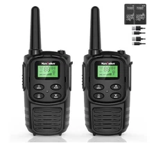Walkie Talkies Long Range for Adult, MT10 Rechargeable Walkie Talkies FRS