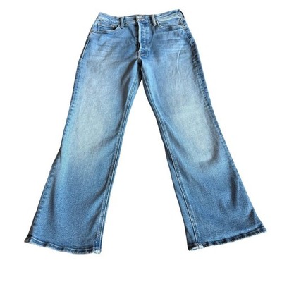 Mother The Tripper Ankle Denim Jeans Work Hard Play Hard Wash Size 30 Women's