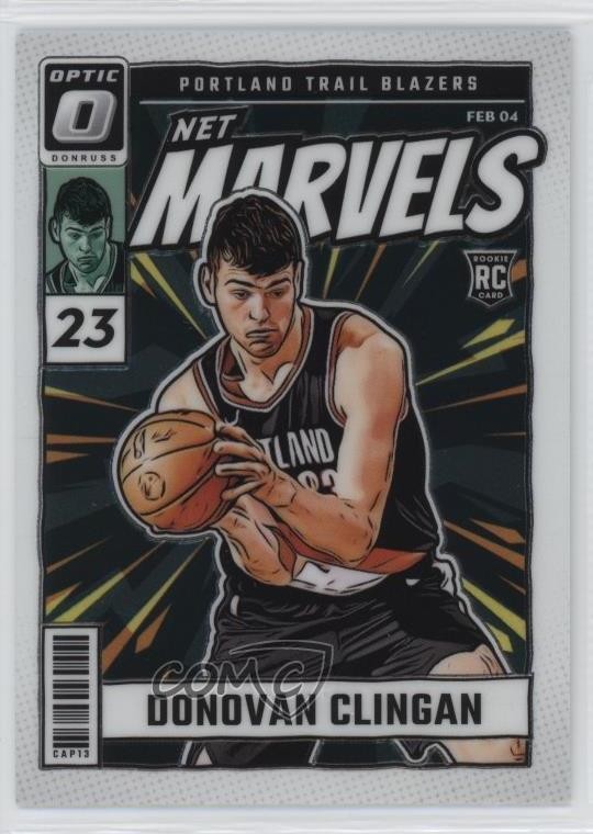 2024-25 Panini Donruss Optic Net Marvels Donovan Clingan #11 Rookie RC 06or