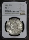 1898-O (MS65) Morgan Silver Dollar $1 NGC - Beautiful Coin