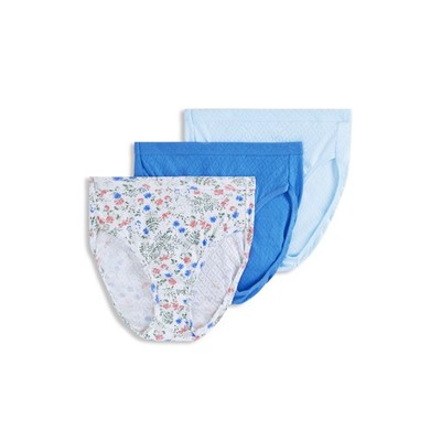 Jockey Women's 100% Cotton Elance Breathe French Cut - 3 Pack