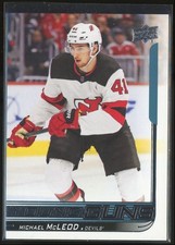 2018-19 UD Update Michael McLeod 512 Young Guns RC