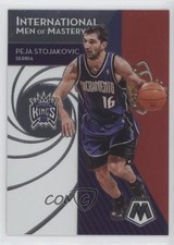 2019-20 Panini Mosaic International Men of Mastery Peja Stojakovic #2 01zi