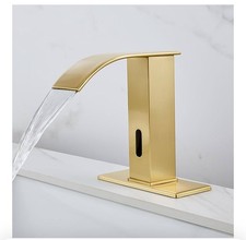 Touchless Bathroom Faucet Touchless Bathroom Vanity Sink Faucet w/ Control Box