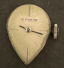 Vintage LeCoultre Cal K840 Women's Watch Movement Running Ticks 17j Swiss
