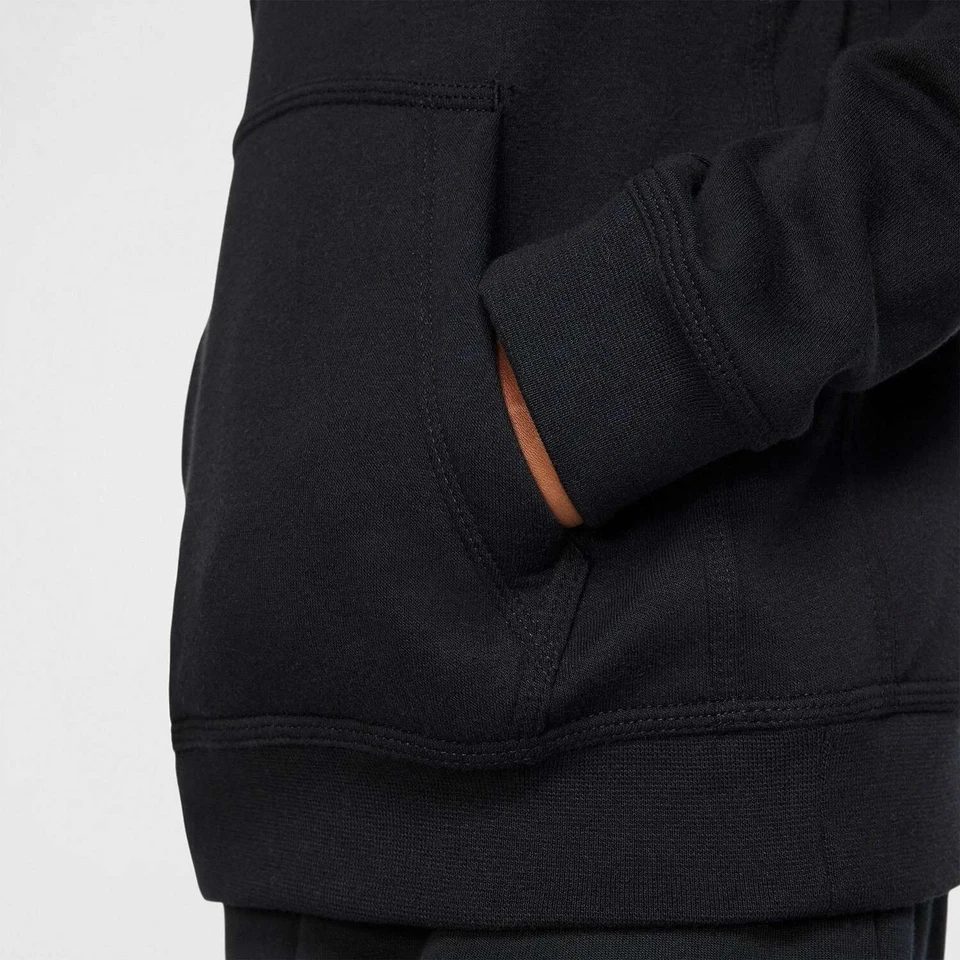 Nike Boys’ Club Fleece Pullover Hoodie – Black - Image 3 of 4