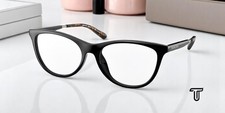 MICHAEL KORS MK4078U 3332 Vittoria Black Demo Lens 52 mm Women's Eyeglasses