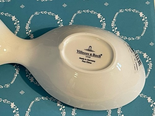 Villeroy & Boch Cream Dual Attached Set Of Bowls. Original Sticker. Flow Design - Picture 4 of 5