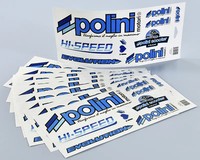 Polini Blue Line Aufkleber FüR CPI Aragon 50 GP 2007-12