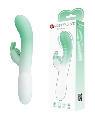 Pretty Love Cerberus Multi Function Silicone Licking Rabbit Vibe